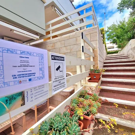 Villino Fatida S C Terme Nordsudcasavacanza Santa Cesarea Terme